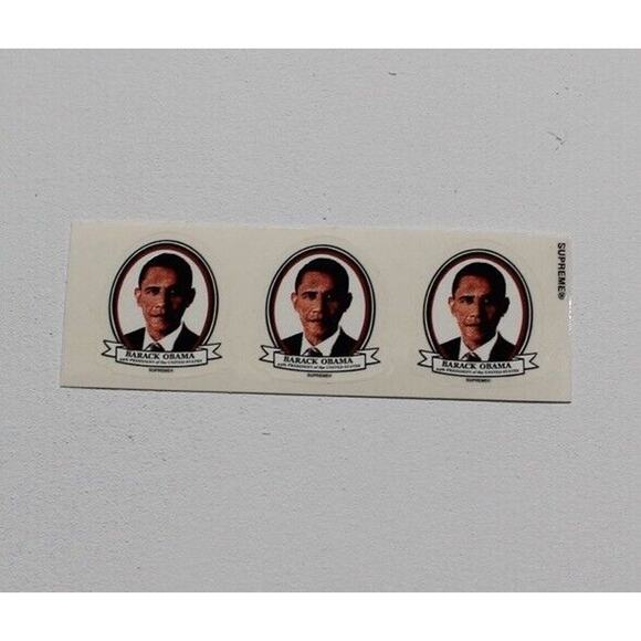 Supreme Other - Supreme Obama Mini Sticker SS17 Authentic Brand New